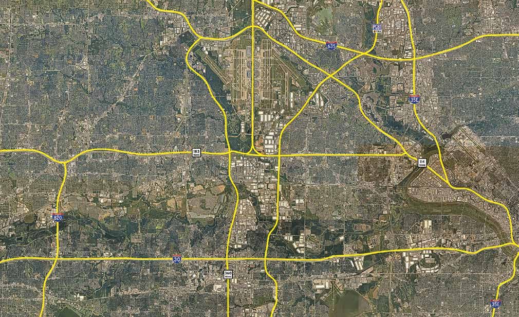 1205 Avenue H East — DFW / Great Southwest location context